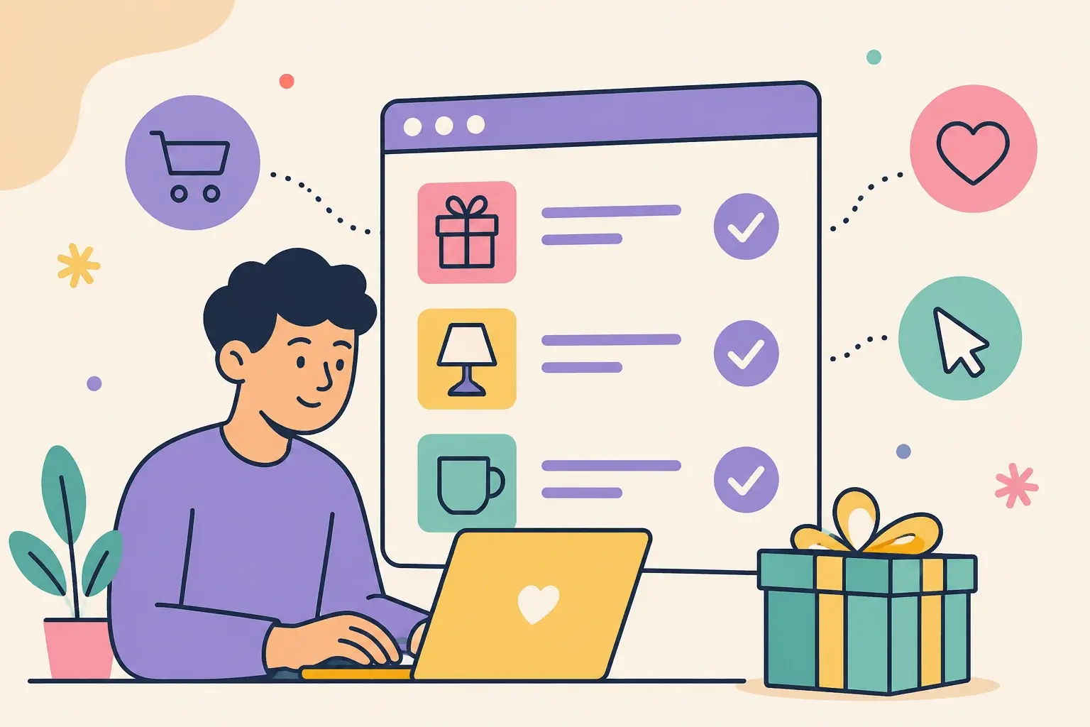 Comment créer sa wishlist en ligne facilement en 2026