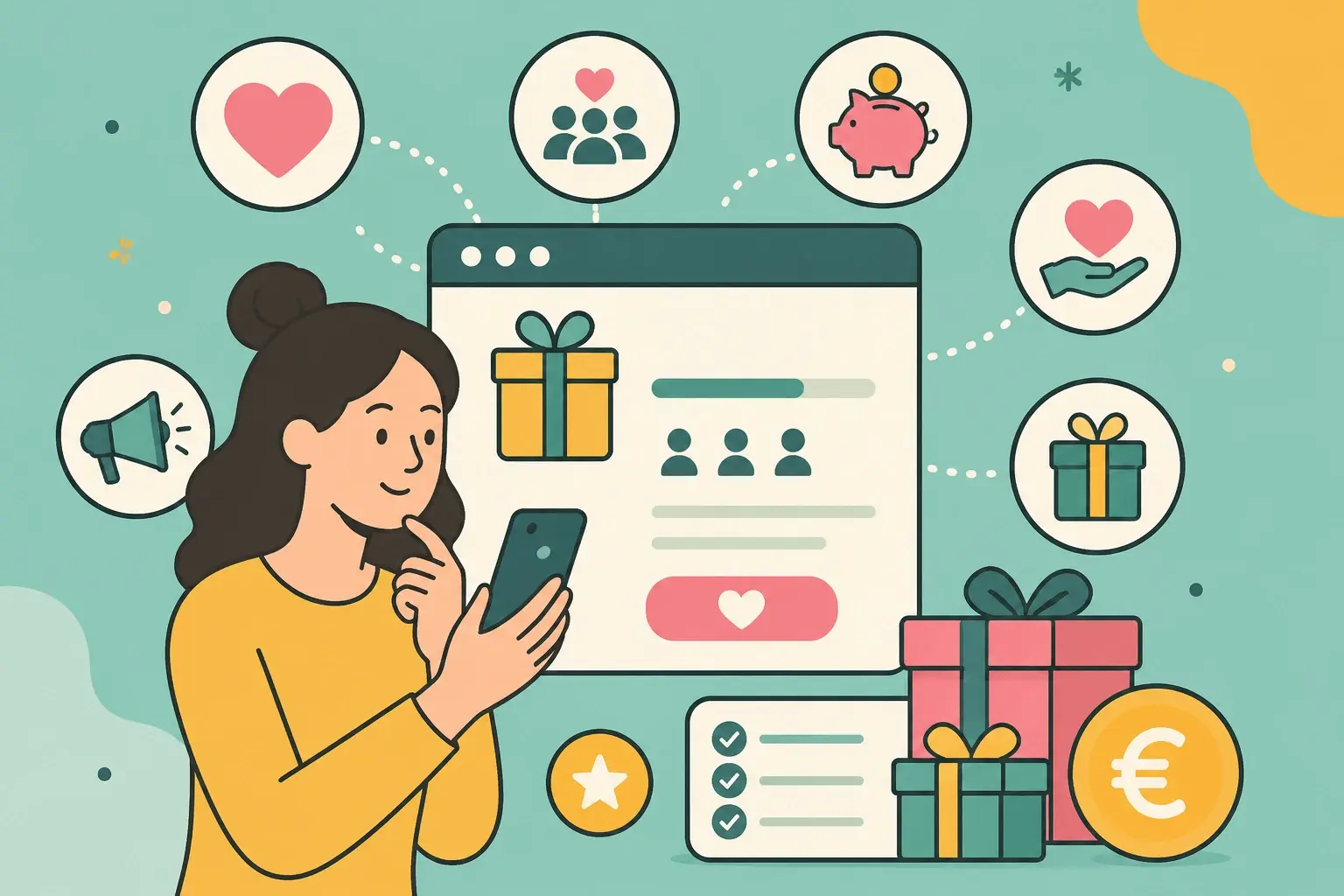 Meilleures plateformes de cagnottes cadeaux 2026 : comparatif complet